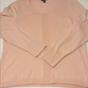 Talbots Pink Crew Neck Sweater Soft Knit